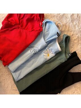 6 Crop Tank Tops collection